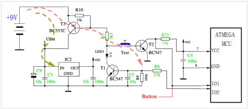 Analysis of power circuit of a classic single-chip microcomputer
